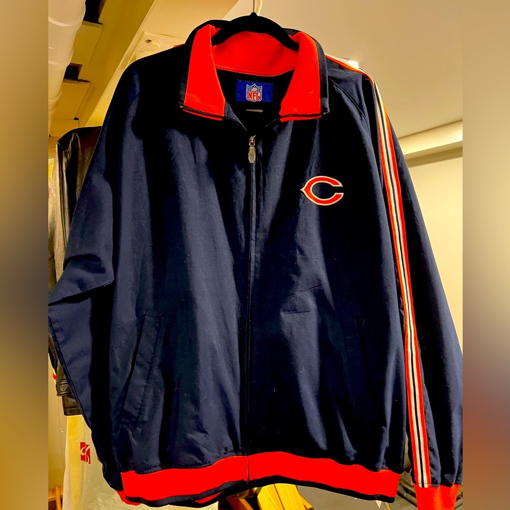 Chicago Bears light weight Spring Jacket- Large
